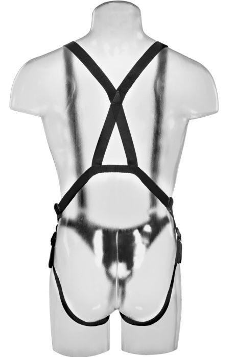 Страпон фаллопротез King Cock 10" Hollow Strap-on Suspender System від Pipedream - Зображення 6