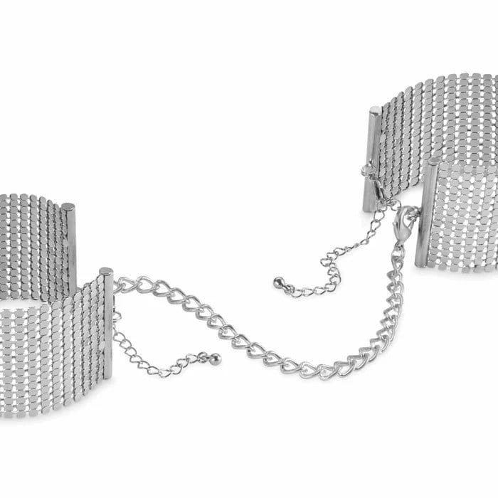 Наручники Bijoux Indiscrets Metallic Mesh Handcuffs (Silver) - Зображення 2