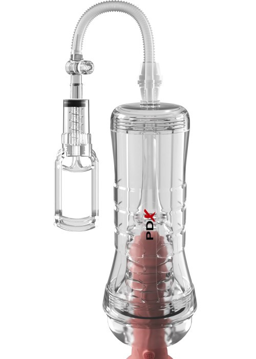 Мастурбатор с всасыванием ViewTube Vac XXL Pump See-Thru EZ-Grip Pump Stroker от Pipedream - Изображение 2