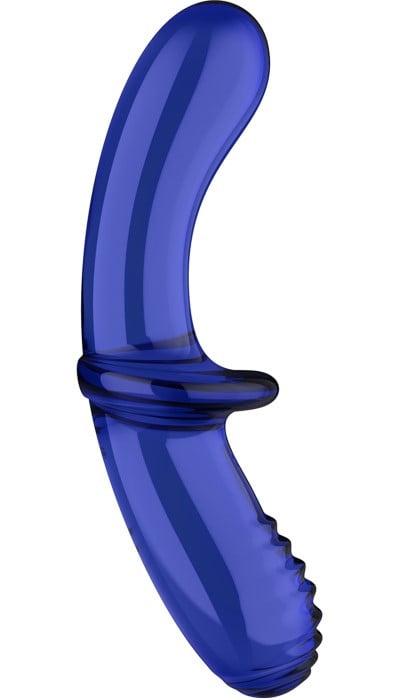 Фаллоимитатор Satisfyer Double Crystal (Blue) - Изображение 4
