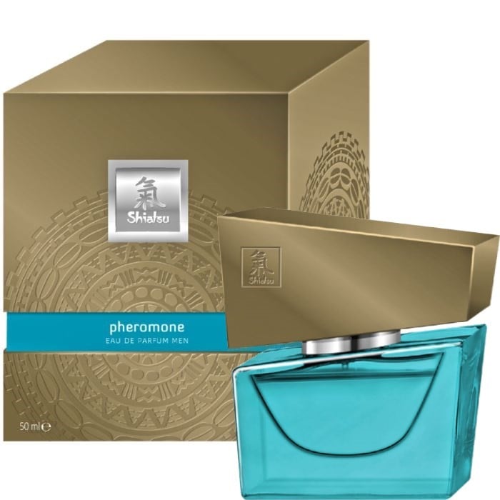 Чоловічі духи з феромонами Hot Shiatsu Men Light Blue 50 мл