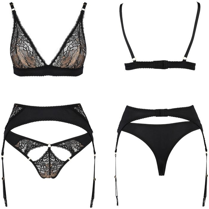 Комплект бюстгальтер, трусики і пояс Casmir Divine Set - Зображення 3