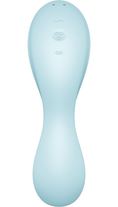 Вакуумний стимулятор Satisfyer Curvy Trinity 5+ (Blue) - Зображення 3