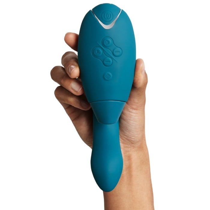 Вакуумный вибратор Womanizer Duo 2 (Petrol) - Изображение 7