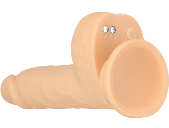 Фалоімітатор з поступальними рухами та обертанням Naked Thrusting Dong 6.5" - Зображення 6