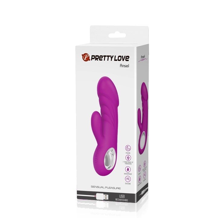 Вибратор Pretty Love Ansel (Purple) - Изображение 4