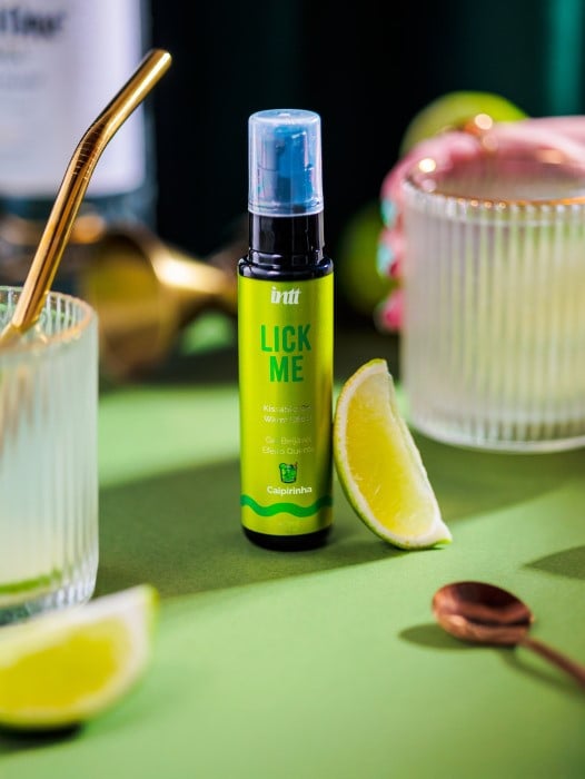 Гель для оральных ласк со вкусом кайпириньи Intt Lick Me Caipirinha, 50 мл - Изображение 3
