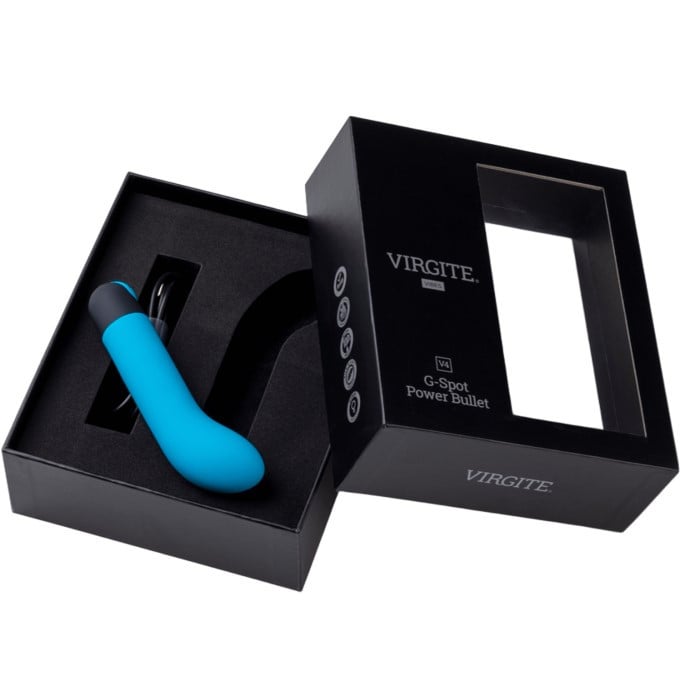Мини вибратор Virgite V4 (Blue) - Изображение 4