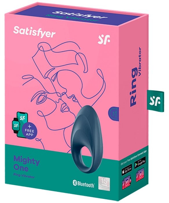 Эрекционное кольцо с вибрацией Satisfyer Mighty One - Изображение 5