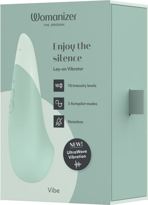 Ультразвуковой вибратор Womanizer Vibe (Sage) - Изображение 10