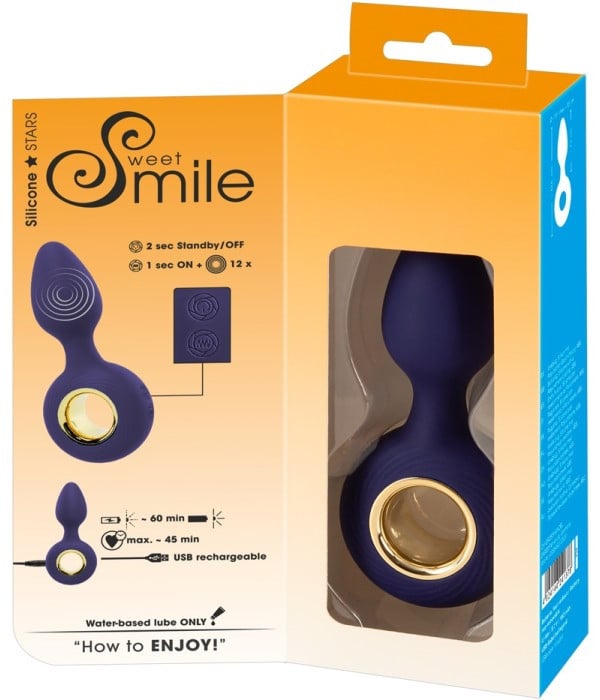 Анальная пробка с вибро Sweet Smile Vibrating Butt Plug от Orion - Изображение 10