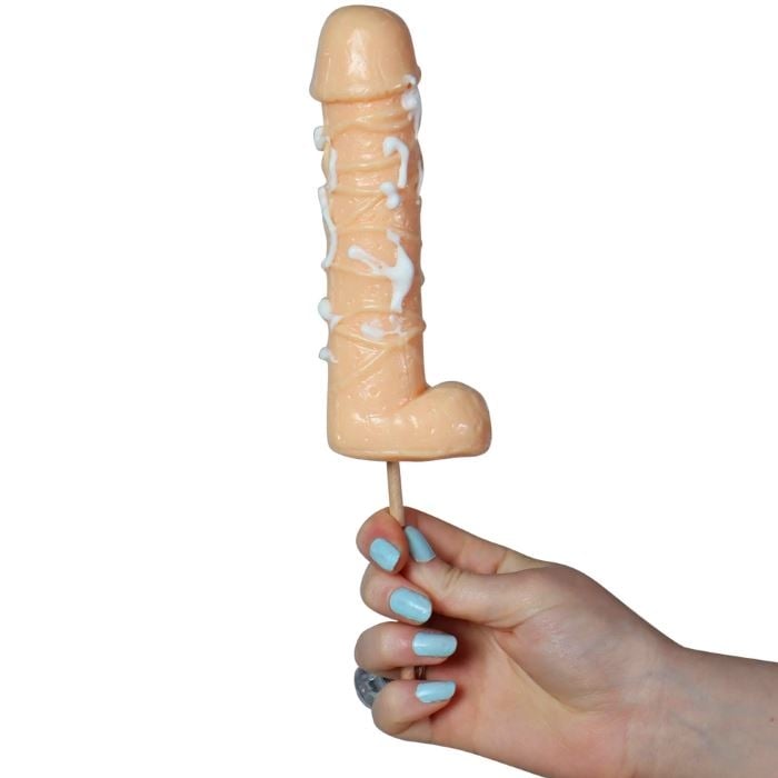 Большая съедобная конфета Chocolate Flavoured Cum Pops (White) от Spencer Fleetwood - Изображение 3