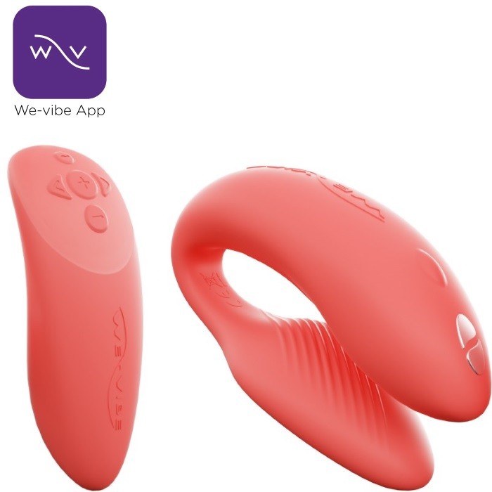 Смарт вибратор для пары We-vibe Chorus (Crave Coral)
