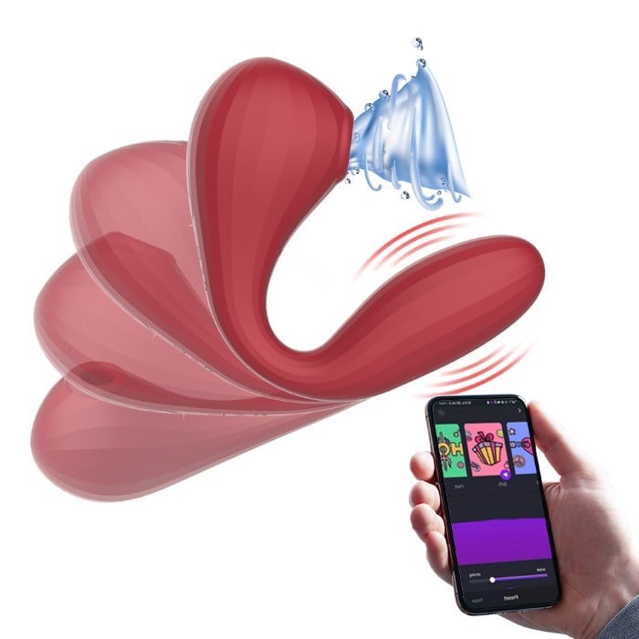 Вакуумный вибратор Magic Bobi Red от Magic Motion - Изображение 4