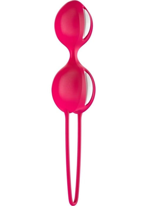 Вагінальні кульки Fun Factory Smartballs Duo (Red) - Зображення 2