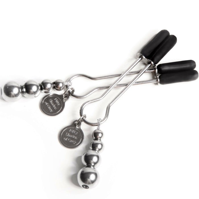 Зажимы для сосков Fifty Shades of Grey The Pinch Adjustable Nipple Clamps - Изображение 2
