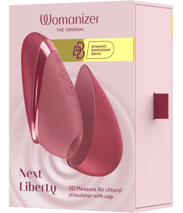 Вакуумный стимулятор Womanizer Next Liberty (Bordeaux) - Изображение 12
