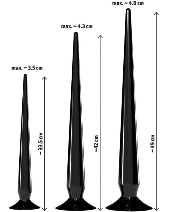 Набір супердовгих анальних пробок Super Long Flexible Butt Plug Set від Orion - Зображення 7