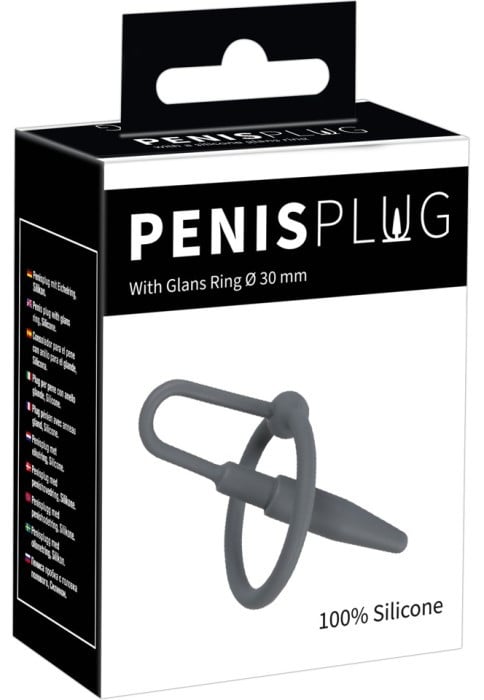 Уретральная вставка с кольцом для головки Orion Penisplug 8 mm - Изображение 6