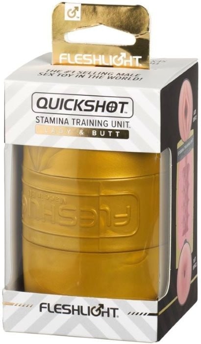 Мастурбатор Fleshlight Quickshot Stamina Training Unit Lady/Butt - Зображення 6
