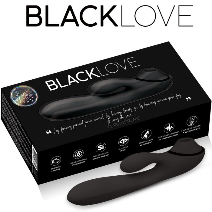 Вакуумный вибратор Clara Morgane Black Love - Изображение 7