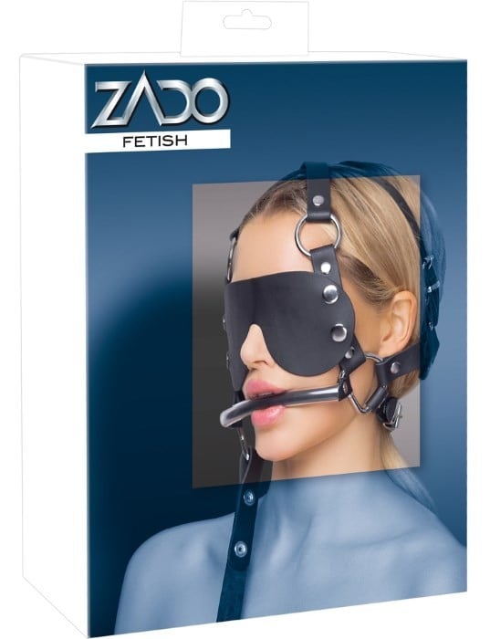 Фіксатор на голову з повідцем Zado Leather Head Harness - Зображення 8
