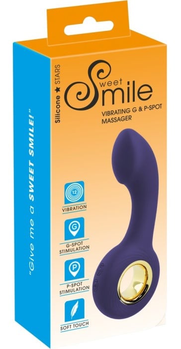 Вібратор Sweet Smile Vibrating G and P-Spot Massager - Зображення 12