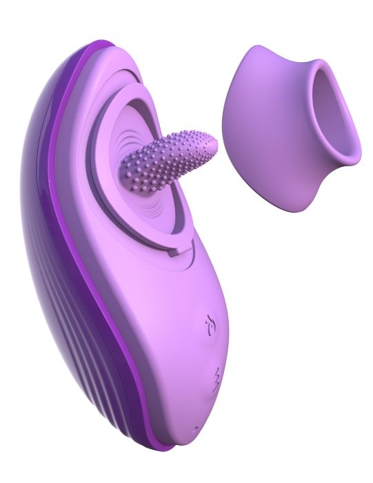 Вибратор язык Fantasy For Her - Her Silicone Fun Tongue от Pipedream - Изображение 3