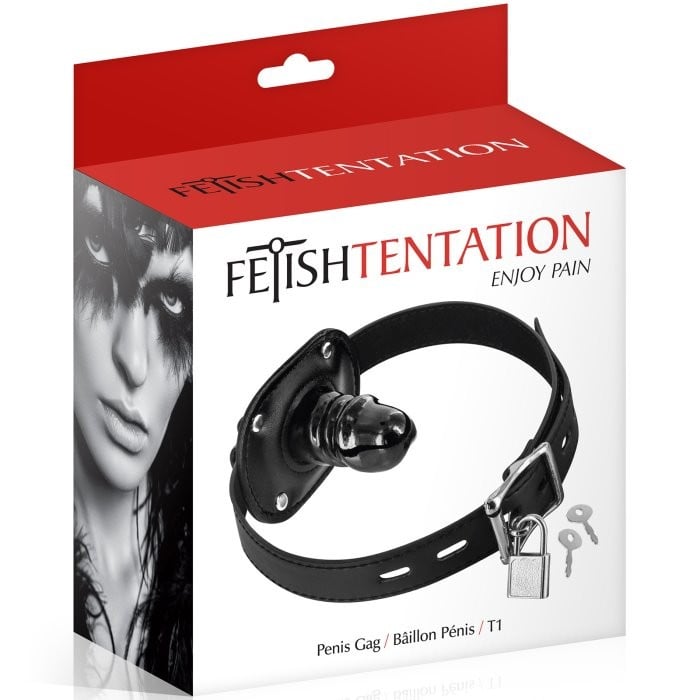 Кляп з фалосом Fetish Tentation Penis Gag T1 - Зображення 4