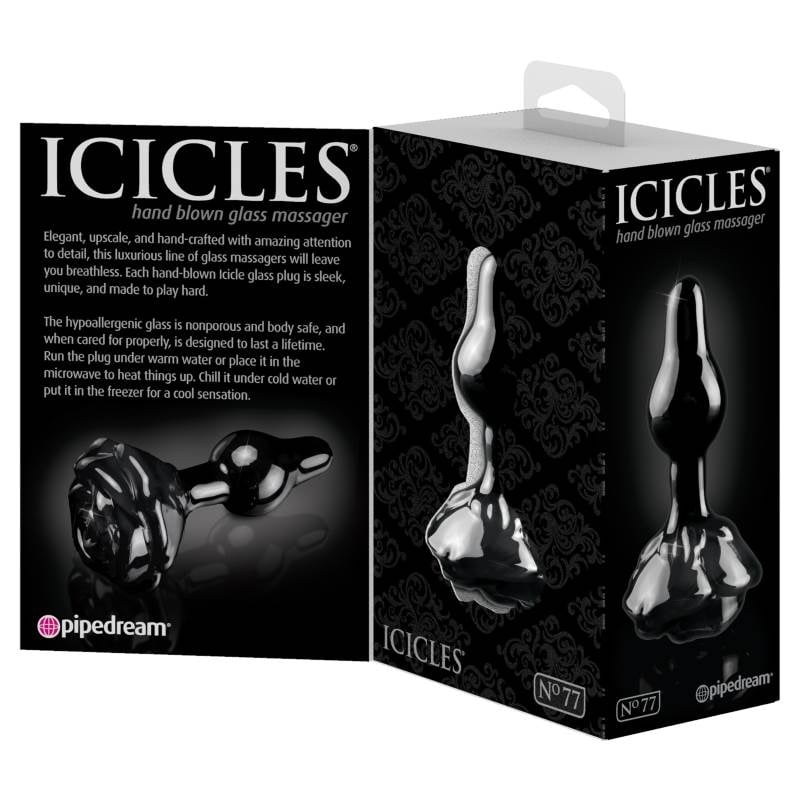 Анальная пробка Icicles No. 77 от Pipedream - Изображение 3