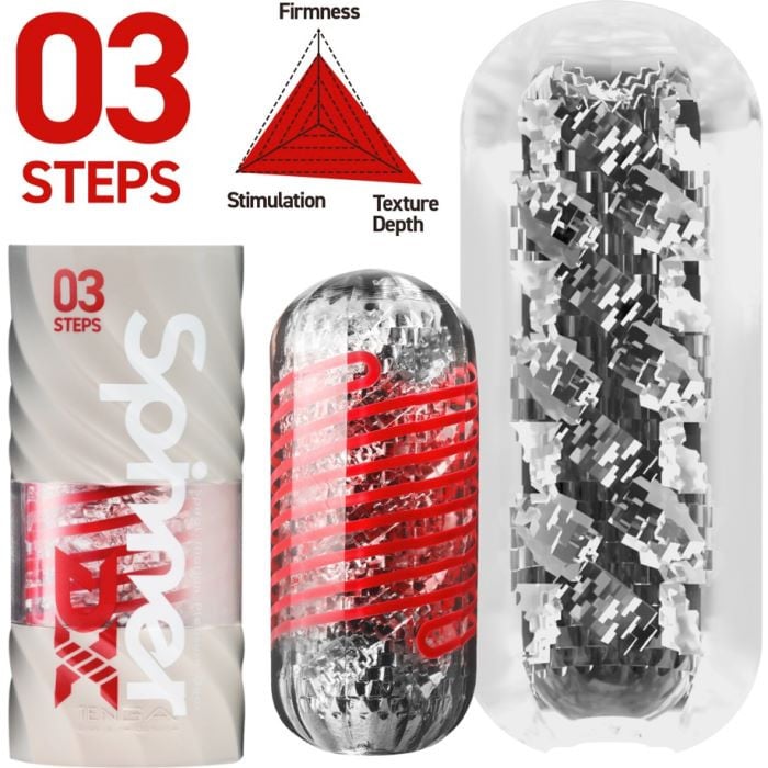 Мастурбатор Tenga Spinner DX Steps - Зображення 9
