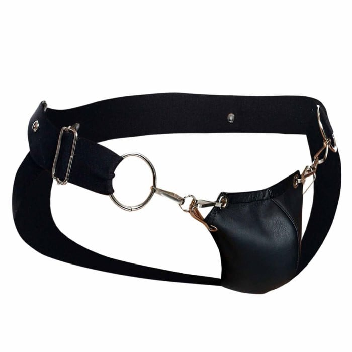 Чоловічі труси джокі Mob Dngeon Snap Jockstrap (Black) - Зображення 7