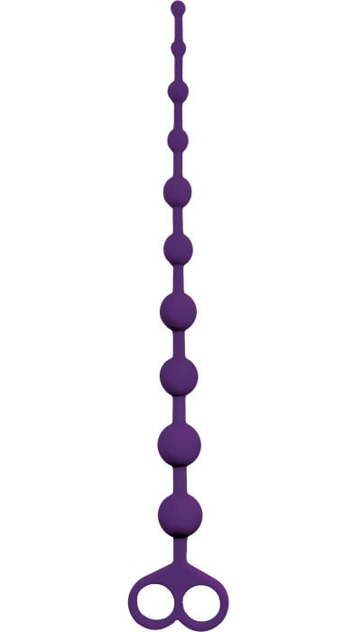 Анальний ланцюжок Virgite Essentials E3 (Purple) - Зображення 2