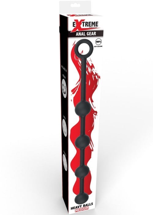 Анальний ланцюжок Hidden Desire Extreme Heavy Balls (Medium) - Зображення 4
