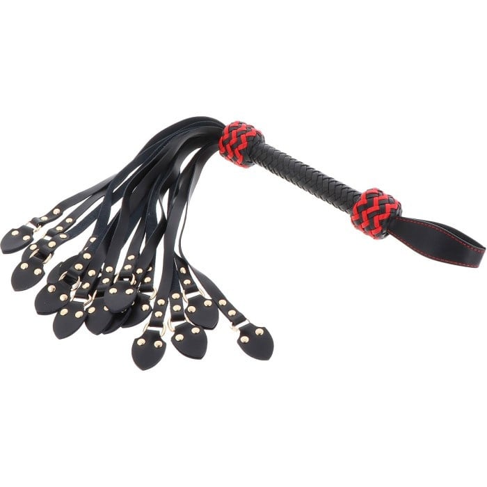 Шкіряний батіг Hidden Desire Leather Cat-o-Nine Whip - Зображення 2