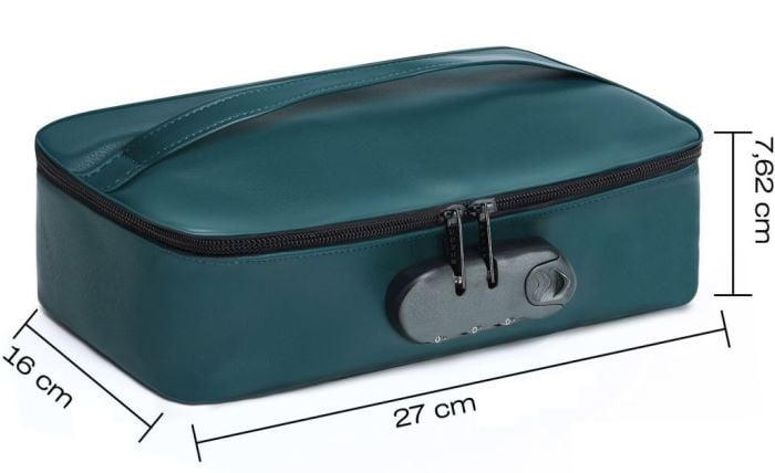 Кейс для зберігання іграшок Dorcel Discreet Box Luxury (Green) - Зображення 3