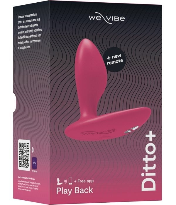 Анальная пробка с вибро We-vibe Ditto+ (Pink) - Изображение 13