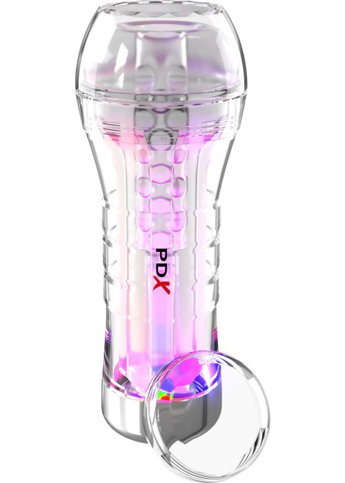 Мастурбатор с подсветкой ViewTube XXL See-Thru EZ-Grip LED Stroker от Pipedream - Изображение 2