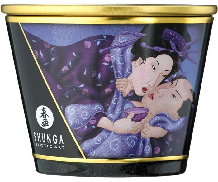 Массажная свеча Shunga Massage Candle Exotic Fruit, 170 мл - Изображение 2