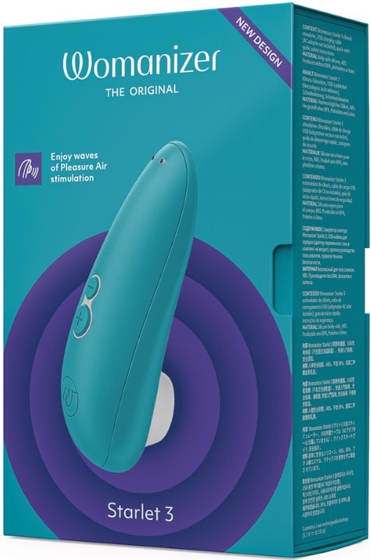 Вакуумный стимулятор Womanizer Starlet 3 (Turquoise) - Изображение 7