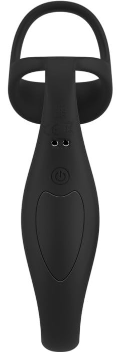 Ерекційне кільце з анальною стимуляцією і вібрацією Cock Ring with RC Prostate Plug від Orion - Зображення 7