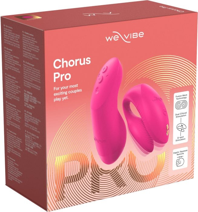 Смарт вибратор для пары We-vibe Chorus Pro (Electric Pink) - Изображение 25