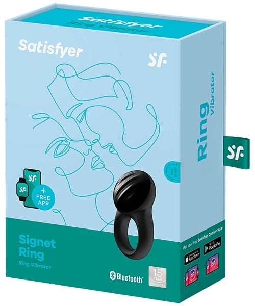 Ерекційне кільце з вібрацією Satisfyer Signet Ring - Зображення 5