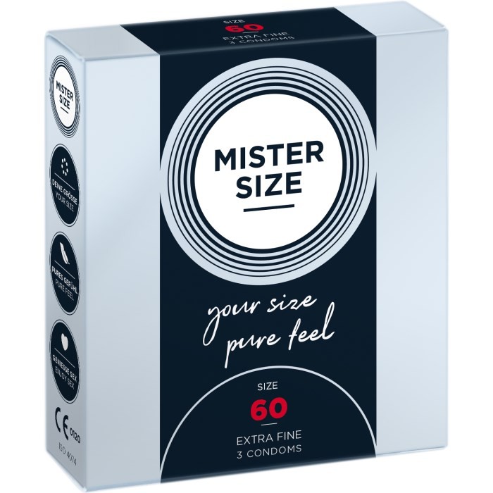 Mister Size 60 mm, 3 шт