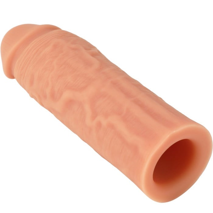 Насадка на пеніс Inferno Life-like Liquid Silicone 15 см - Зображення 4