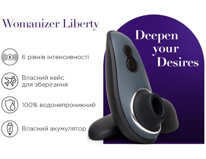 Набор Womanizer Desire Blooms Kit & 50 Shades Of Grey - Изображение 4