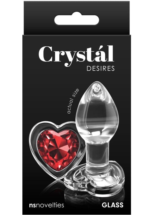 Анальная пробка Red Heart Small от NS Novelties - Изображение 3