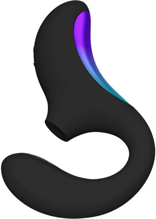Звуковий стимулятор з вібро Lelo Enigma Double Sonic (Black) - Зображення 3