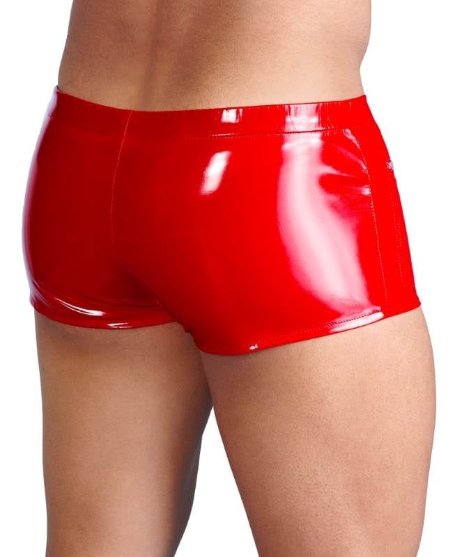 Чоловічі лакові труси Black Level Pants Red від Orion - Зображення 2