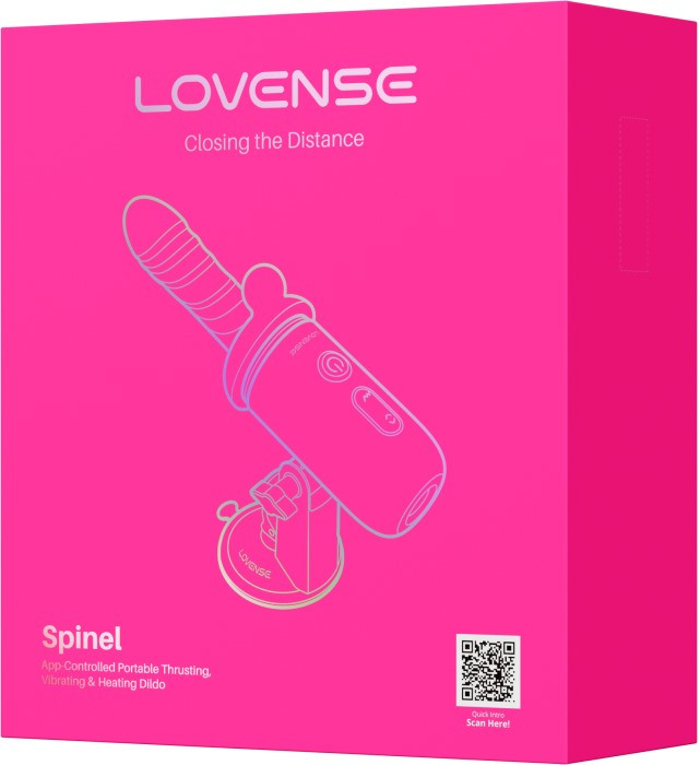 Компактная высокоскоростная секс-машина с нагревом Lovense Spinel - Изображение 17